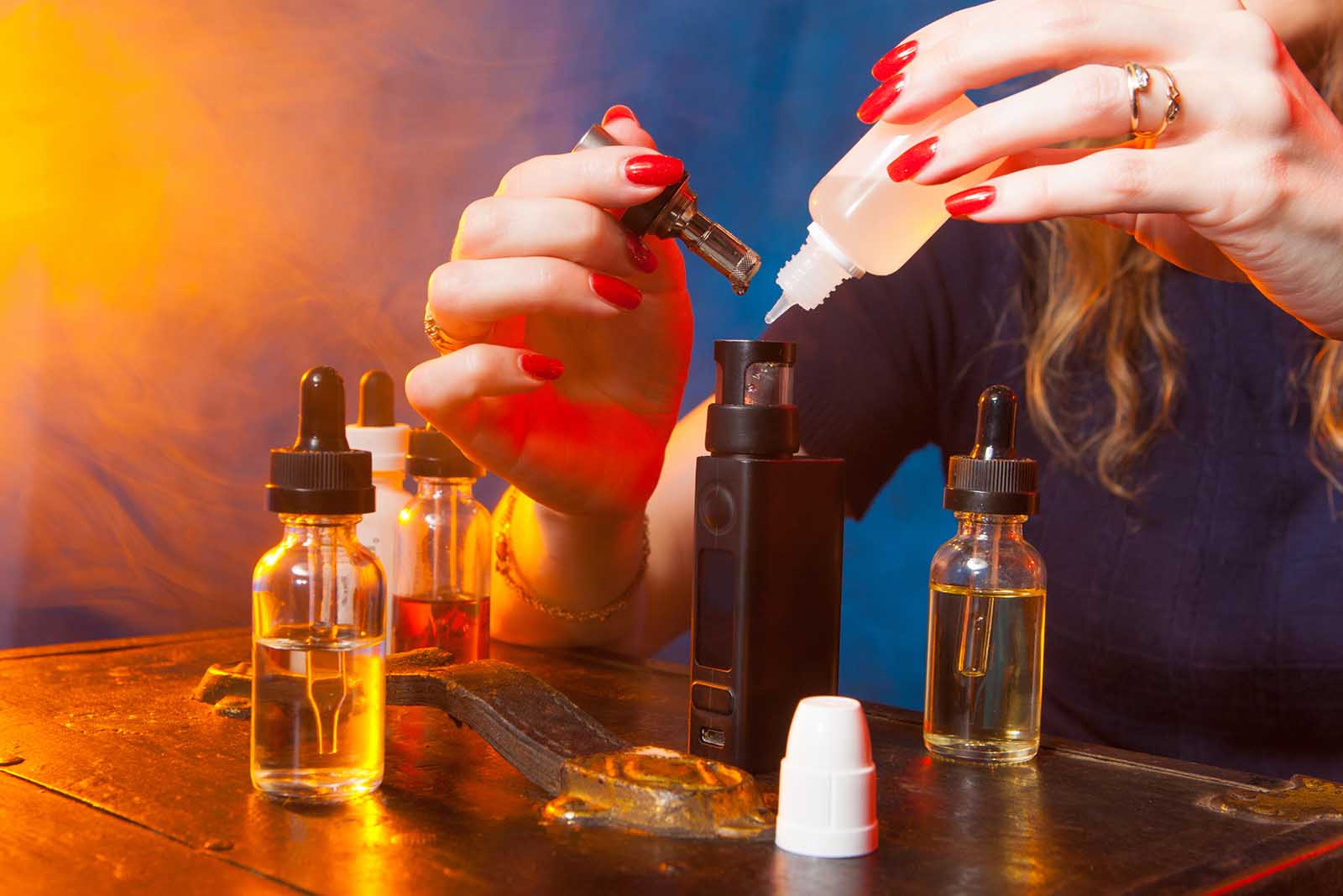 Chemical Composition Of Vape Juice And Its Oral Health Implications