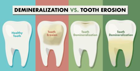 What is the Difference Between Demineralization and Tooth Erosion?